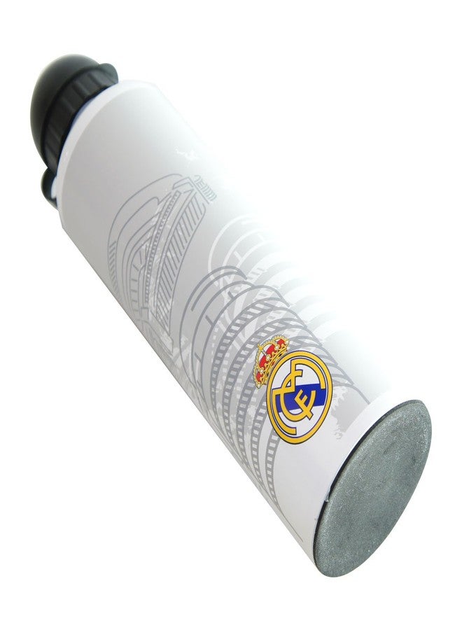Real Madrid C.F. Stainless Steel Drinks Bottle WHT EST - Image 3